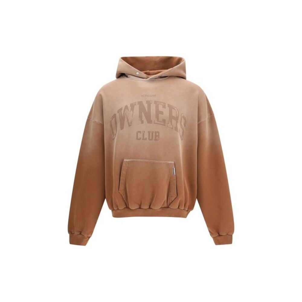 Represent Beige Cotton Men's Sweatshirt